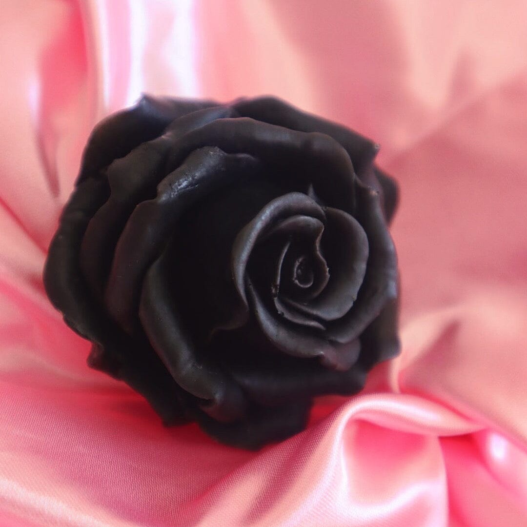 Black Rose Flower Petals